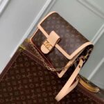 Louis Vuitton Women LV Dauphine Soft GM Brown Monogram Coated Canvas M47149 – Bild 3