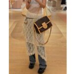 Louis Vuitton Women LV Dauphine Soft GM Brown Monogram Coated Canvas M47149 – Bild 15