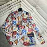 Louis Vuitton Women LV Flight Mode Elysee Palace Silk Shirt Ivory 1AFKYS – Bild 2