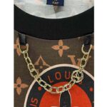 Louis Vuitton Men LV Flight Mode Elysee Palace T-Shirt Cotton Dark Brown 1AFMYH - Image 7