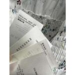 Louis Vuitton Women LV Floral Print Leather Strap Jumpsuit Silk Cotton White 1AFDYZ - Imagen 10