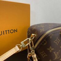 Louis Vuitton Women LV Just In Case Monogram Coated Canvas Padlock Key bell M47096 (8)