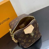 Louis Vuitton Women LV Just In Case Monogram Coated Canvas Padlock Key bell M47096 (8)