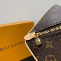 Louis Vuitton Women LV Just In Case Monogram Coated Canvas Padlock Key bell M47096 (8)