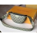 Louis Vuitton Unisex LV Moon Crossbody Khaki Green Vermillion Red Monogram Canvas M23838 - Bild 4
