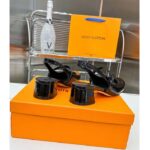 Louis Vuitton Women LV Romy Slingback Pump Black Patent Lambskin Leather - Image 4