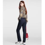 Louis Vuitton Women LV Striped Anchor Silk Shirt Marine 1AFL05 - Bild 10