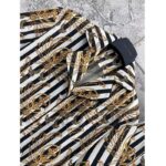 Louis Vuitton Women LV Striped Anchor Maxi Skirt Ultramarine 1AFMXO - Imagen 5