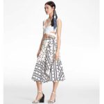 Louis Vuitton Women LV Ultimate Monogram Bandeau Navy Blue Silk Inkjet Print M77778 - Bild 10