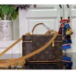 Louis Vuitton Women LV Vanity Chain Pouch Brown Monogram Coated Canvas M47125 – Bild 4