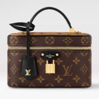 Louis Vuitton Women LV Vanity Chain Pouch Brown Monogram Coated Canvas M47125 (2)