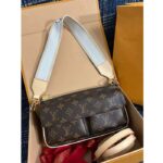Louis Vuitton Women LV Vibe Monogram Coated Canvas Natural Cowhide-Leather M46999 - Image 2