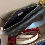 Louis Vuitton Women LV Vibe Monogram Coated Canvas Natural Cowhide-Leather M46999 - Image 7