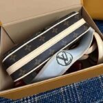 Louis Vuitton Women LV Vibe Monogram Coated Canvas Natural Cowhide-Leather M46999 - Image 6