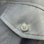 Louis Vuitton Women LV Zipper Waist Shirt Dress Cotton Blue Regular Fit 1AFDF8 - Image 8