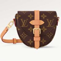 Louis Vuitton Women Micro Chantilly Monogram Coated Canvas Natural Cowhide-Leather M46643 (2)