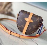 Louis Vuitton Women Micro Chantilly Monogram Coated Canvas Natural Cowhide-Leather M46643 (2)