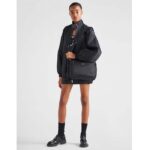 Prada Unisex Re-Nylon Bag Black Zipped Pocket Metal Hardware Zipper Closure - Bild 11