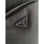 Prada Unisex Re-Nylon Saffiano Leather Backpack Black Fabric Zipper Closure - immagine 8