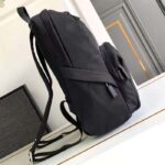 Prada Unisex Re-Nylon Saffiano Leather Backpack Black Fabric Zipper Closure - immagine 4