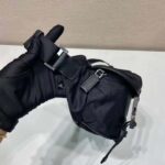 Prada Unisex Re-Nylon Saffiano Leather Shoulder Bag Black Fabric - Bild 10