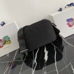 Prada Unisex Re-Nylon Saffiano Shoulder Bag Black Zipper Closure Fabric - Bild 6