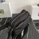 Prada Unisex Re-Nylon Saffiano Shoulder Bag Zipper Closure Fabric Leather - immagine 5