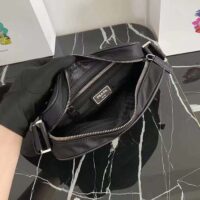 Prada Unisex Re-Nylon Saffiano Shoulder Bag Zipper Closure Fabric Leather (4)