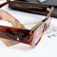 Prada Unisex Sunglasses Logo Frame Compatible Graduated Lenses Standard Fit (5)