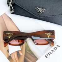 Prada Unisex Sunglasses Logo Frame Compatible Graduated Lenses Standard Fit (5)