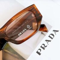 Prada Unisex Sunglasses Logo Frame Compatible Graduated Lenses Standard Fit (5)