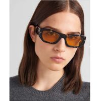 Prada Unisex Sunglasses Prada Logo Frame Compatible Graduated Lenses Standard Fit (1)