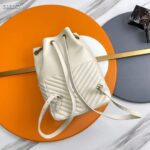 Saint Laurent YSL Women Joe Backpack Lambskin White Leather - Imagen 4