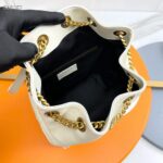 Saint Laurent YSL Women Joe Backpack Lambskin White Leather - Imagen 8