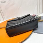 Saint Laurent YSL Women Medium Quilted Leather Black Calfskin Leather - Bild 5