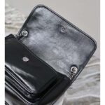 Saint Laurent YSL Women Niki Medium Grained Lamnskin Black - Bild 8