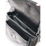 Saint Laurent YSL Women Niki Medium Grained Lamnskin Black - Bild 7