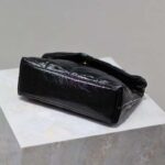 Saint Laurent YSL Women Puffer Small Nappa Leather Black Gold Lambskin - Imagen 5