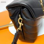 Saint Laurent YSL Women Toy Loulou Quilted Leather Black Calfskin Leather Gold - Image 6