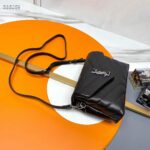 Saint Laurent YSL Women Toy Loulou Quilted Leather Black Calfskin Leather Silver - Image 5