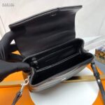 Saint Laurent YSL Women Toy Loulou Quilted Leather Black Calfskin Leather Silver - Image 7