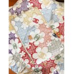 Chanel Women CC 22 Small Handbag Lace Patchwork Gold-Tone Metal Multicolor - immagine 10