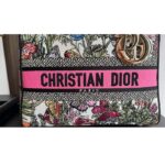 Dior CD Women Medium Lady D-Lite Bag White Multicolor Mexico Millefiori Embroidery - Imagen 6