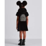 Dior Unisex CD Kids' Mini Rider Backpack Beige Black Dior Oblique Jacquard - Image 11