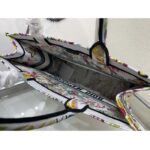 Dior Unisex Large Dior Book Tote White Multicolor Toile De Jouy Fantastica Embroidery - immagine 7