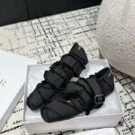 Dior Women CD Dior Songe Ballet Flat Black Fringed Grosgrain - immagine 5