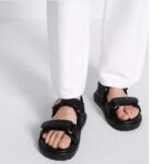 Dior Women CD Dioract Sandal Black Quilted Cannage Calfskin Reference: KCO005CQC_S900 – Image 11