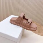 Dior Women CD Dioract Sandal Nude Quilted Cannage Calfskin - Image 2