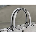 Dior Women CD Medium Dior Book Tote White Black Paris Embroidery - Image 9