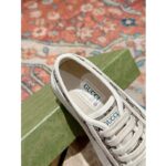 Gucci Unisex GG Sneaker Beige Ebony Original GG Canvas Low Heel – Image 7